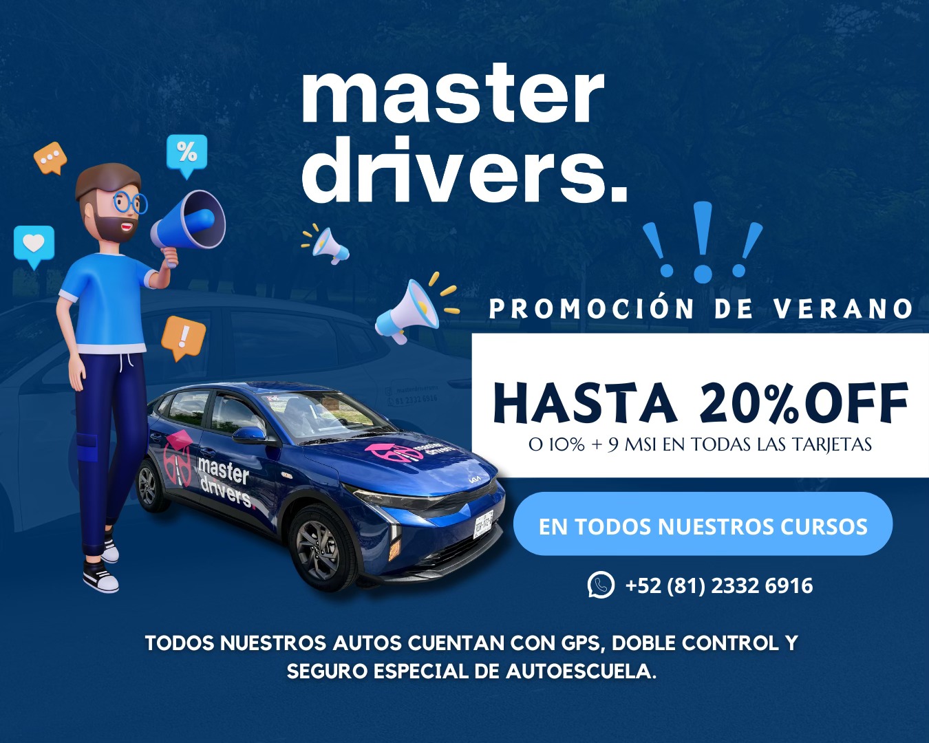 🚗 ¡Aprende a... - Master Drivers - Escuela de manejo | Facebook