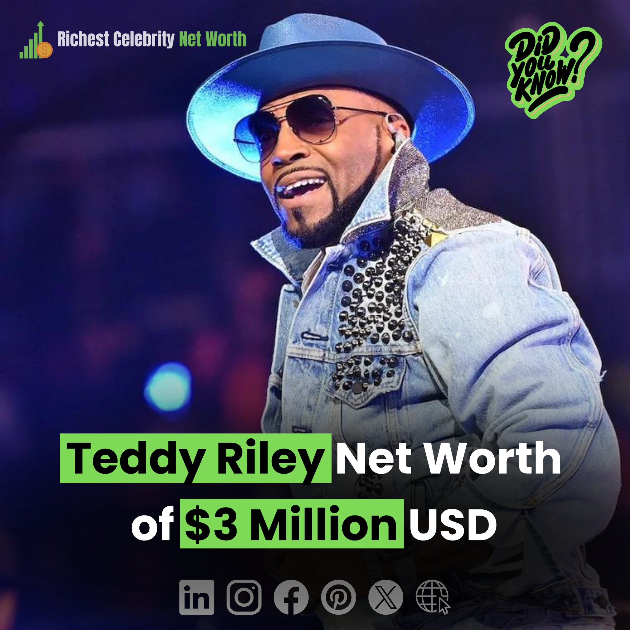 Richest - Teddy Riley, the pioneer of the iconic New Jack Swing sound ...