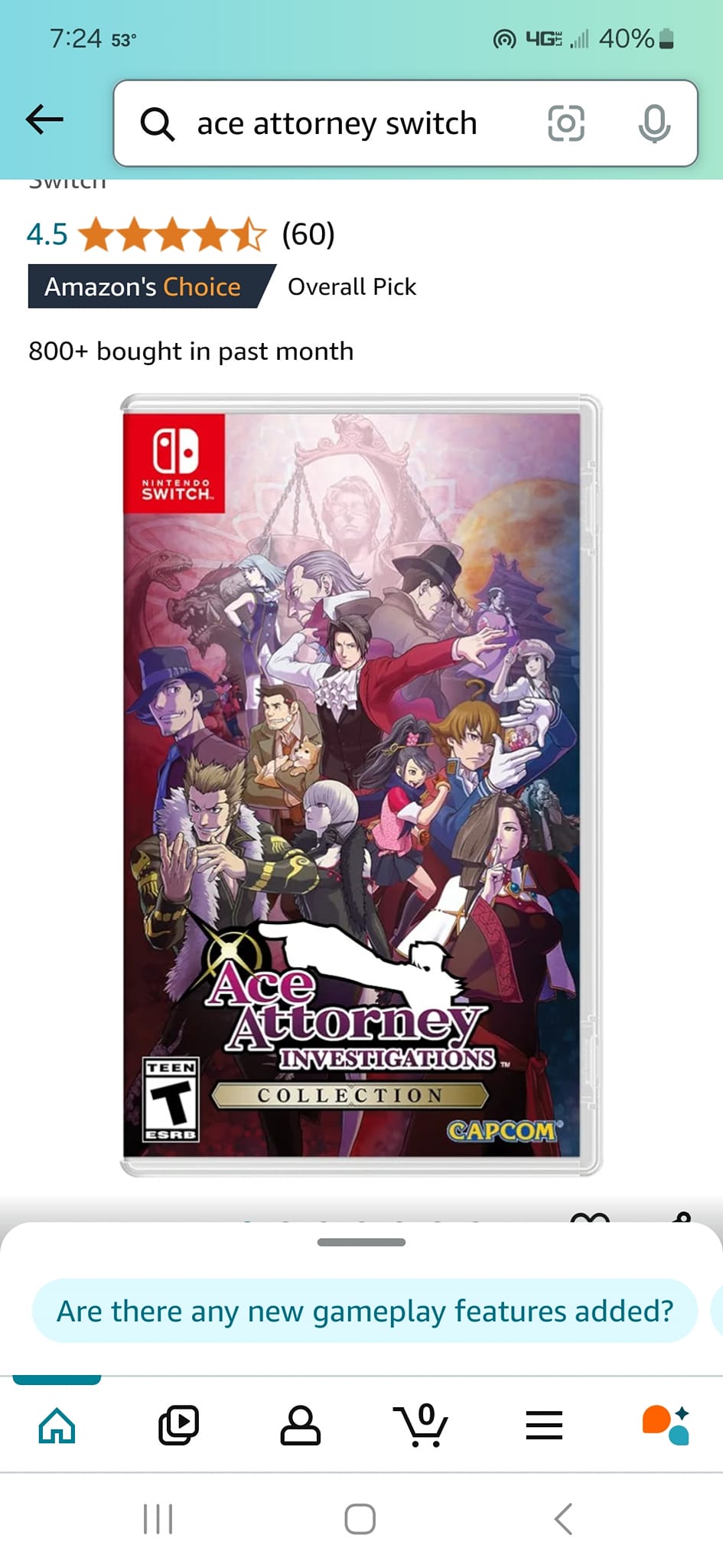 Ace Attorney Investigations Collection PS4/PS5 – Edizione Fisica Multi Lingua