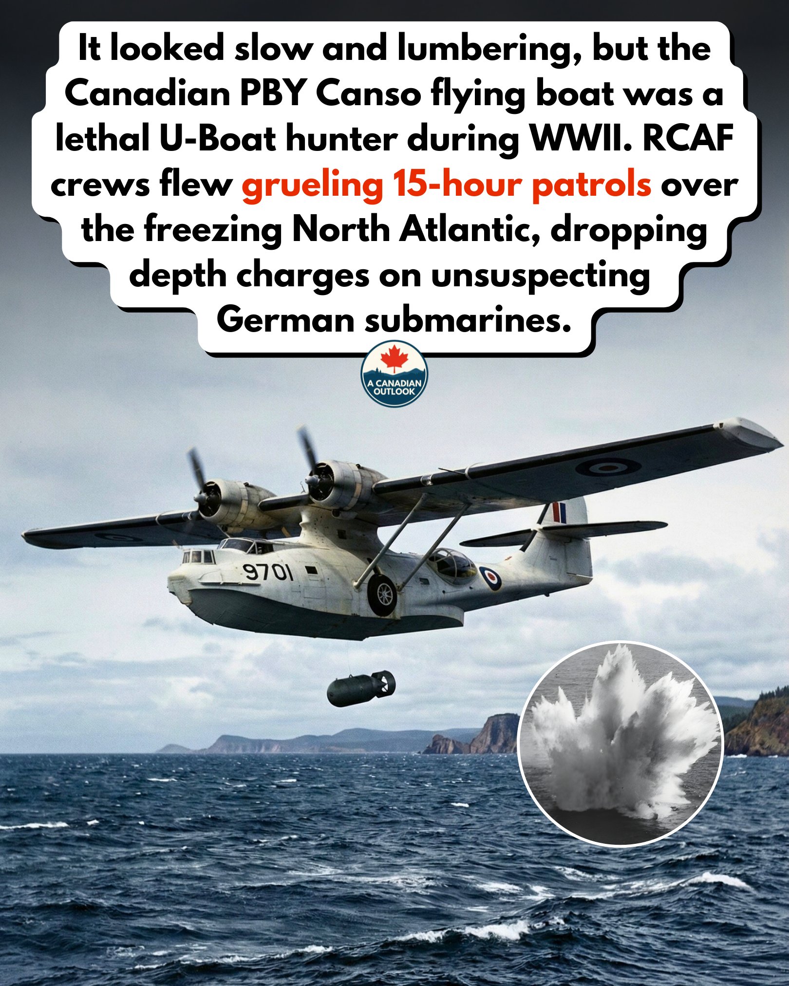 A Canadian - The PBY Canso was the ultimate long-range predator of the ...