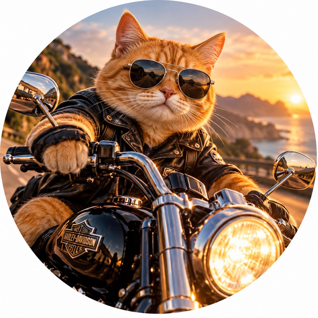 New look. Same attitude. 💈😎 #cat #funnycat #orangecat #funnyanimals ...