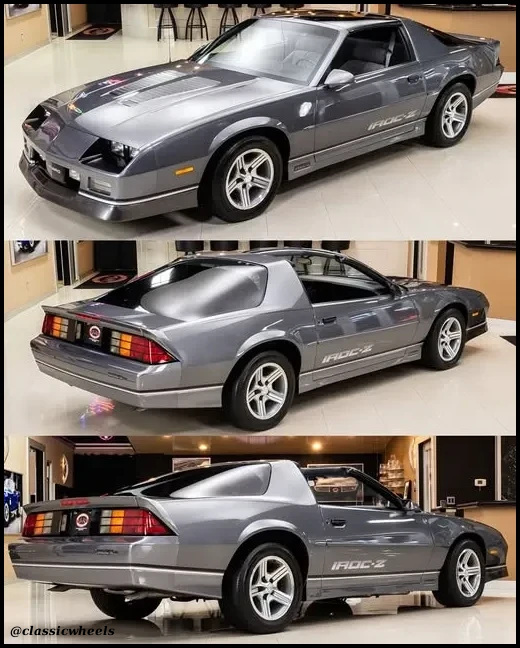 Classic Wheels - 1988 Chevrolet Camaro IROC-Z28: The Peak of 80s ...