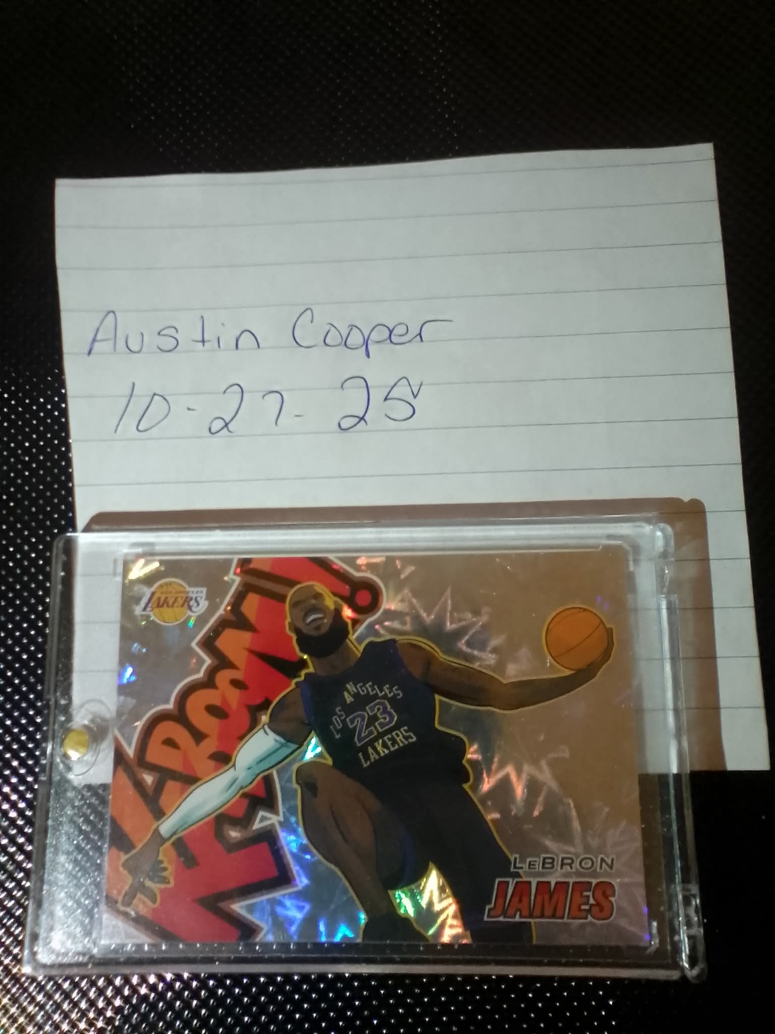 2024-25 Panini Revolution KABOOM! #14 LeBron James Lakers SSP CASE 