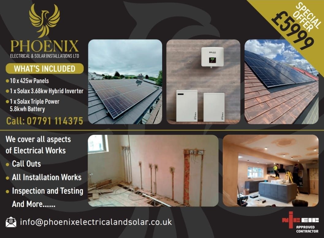 🔌⚡ For... - Phoenix Electrical and Solar Installations Ltd | Facebook
