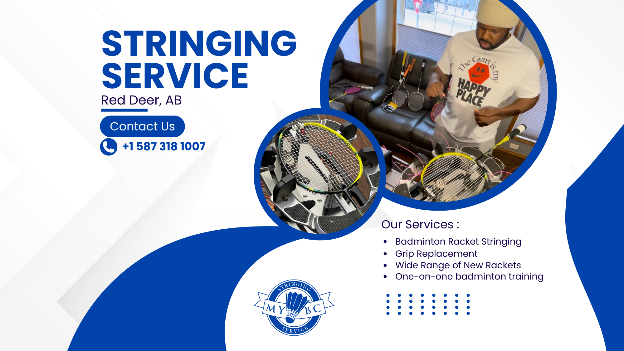 MYBC Stringing Service | Red Deer AB