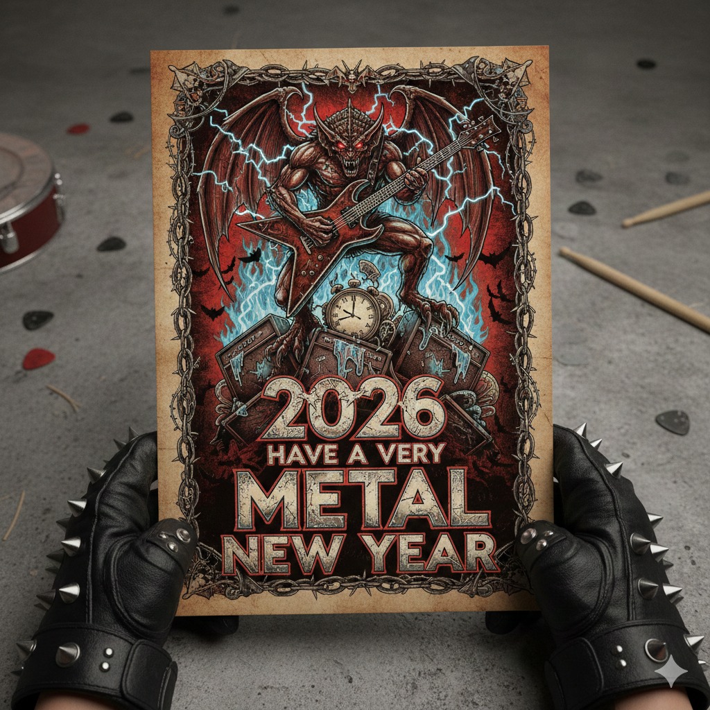 Metalheads AI | Happy New Year from Trey Bonn, Pyre Of The Fallen, and ...