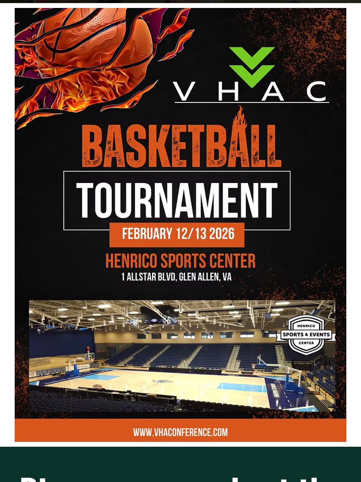VHAC - Here is our state tournament core basketball event.... | Facebook