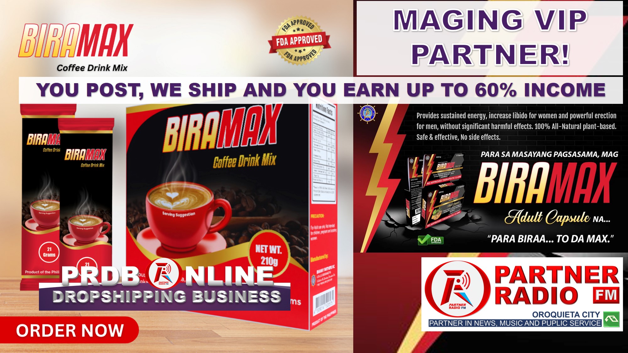 PRDB-Biramax Capsule&Coffee | Oroquieta City