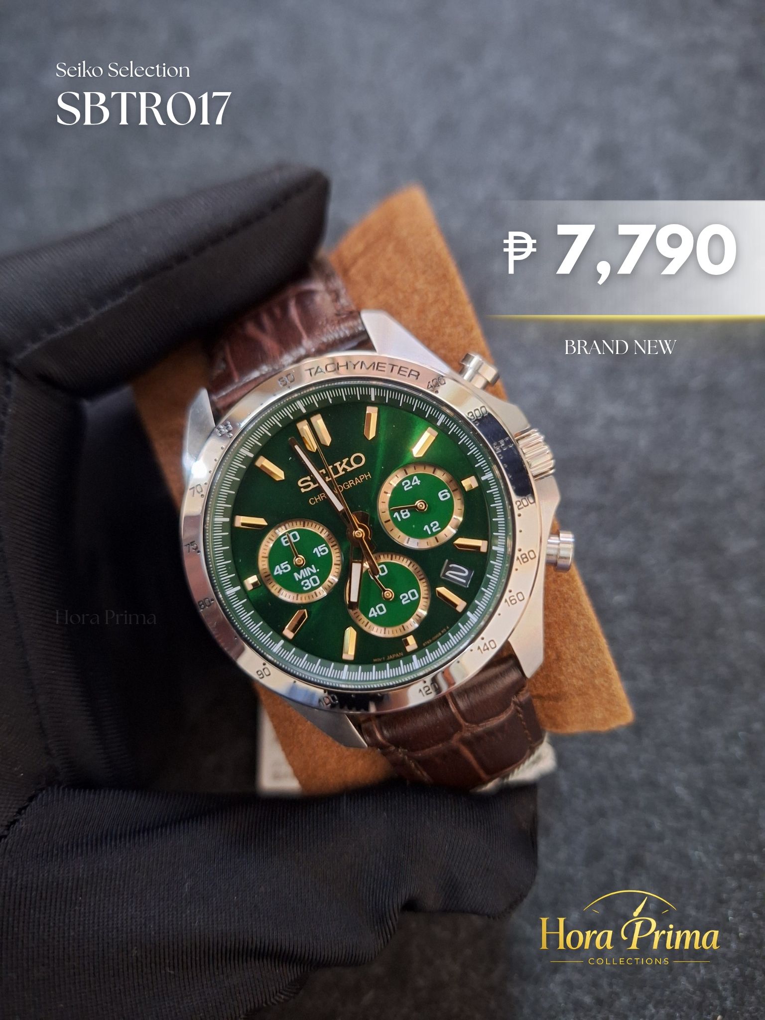 2 STOCKS ON HAND‼️ ✨ Brand New Seiko SBTR017 Chronograph ⌚️ A 