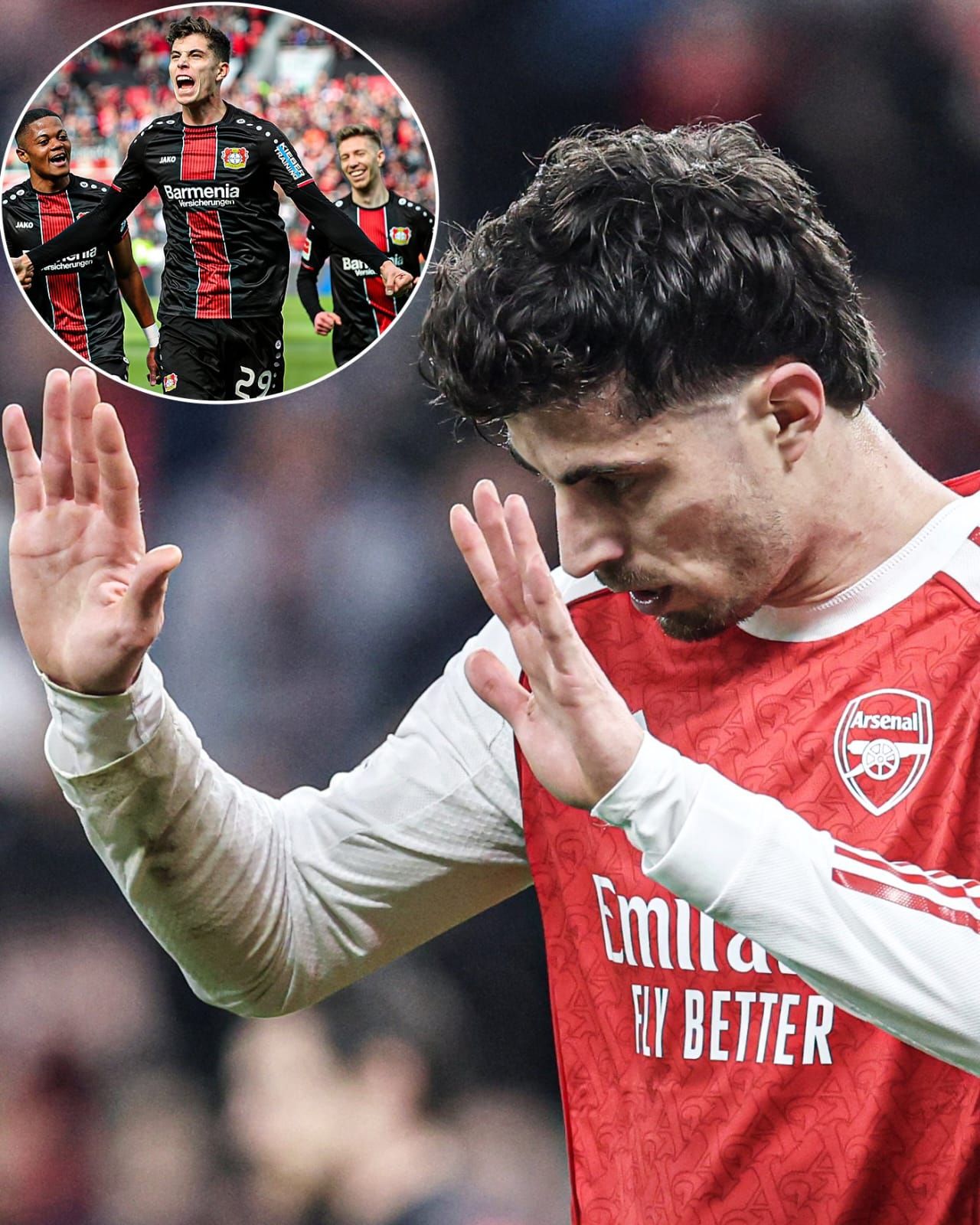 Kai Havertz showed respect to his former club Bayer Leverkusen 