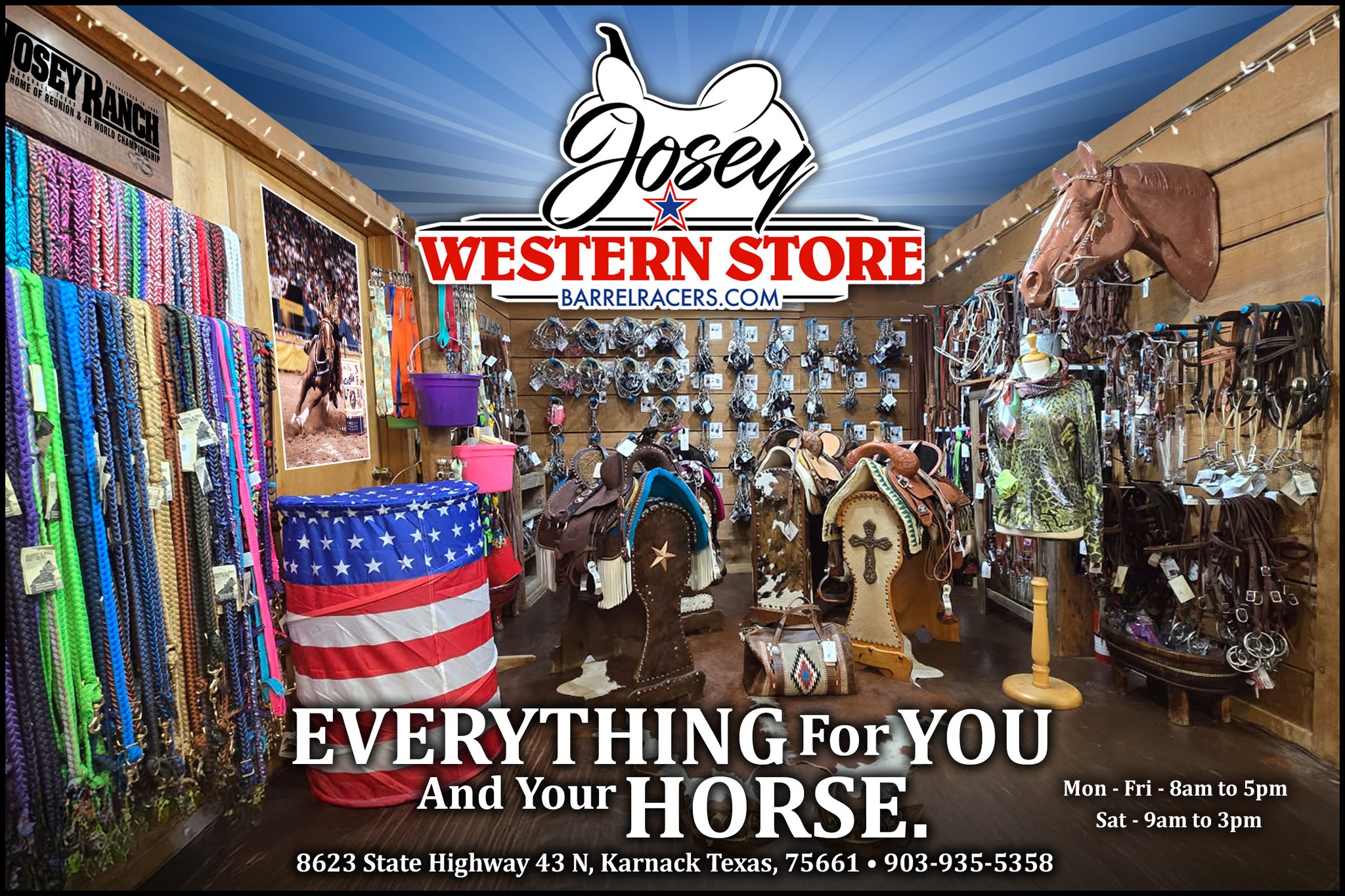 Josey Western Store - Josey Ranch | Karnack TX