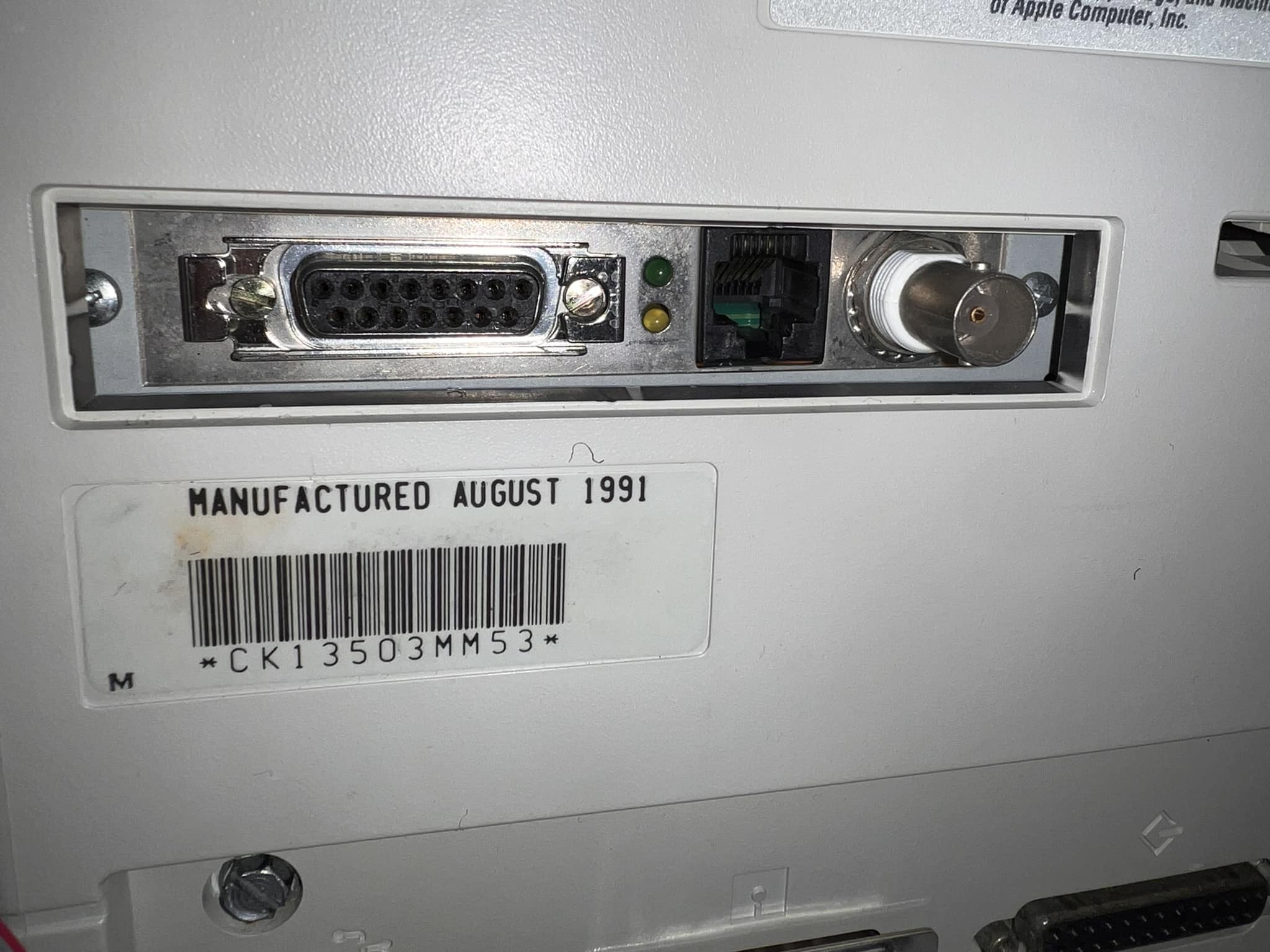 Ethernet CS II twisted pair cards for vintage Macs