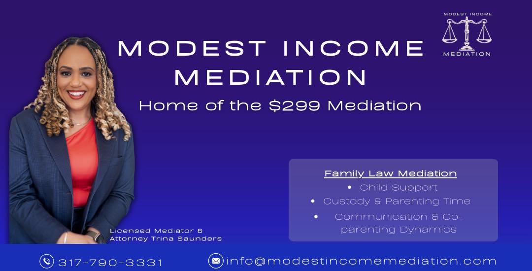 Modest Income Mediation | Indianapolis IN