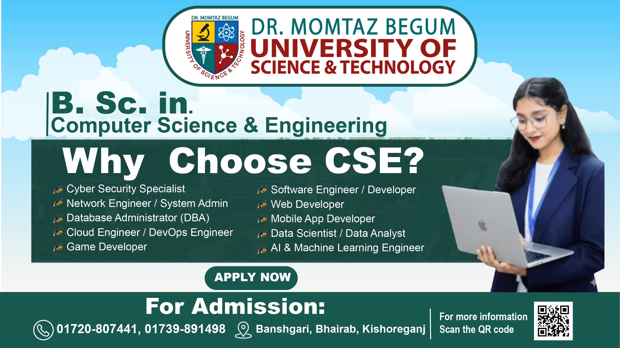 Dept. of CSE, Dr. Momtaz Begum University of Science & Technology ...