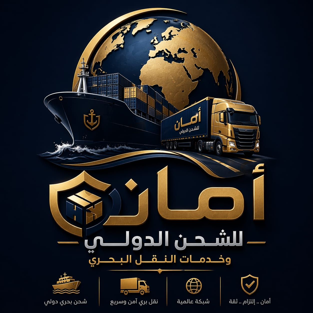 شَركة أمآن للشّحن الدولي