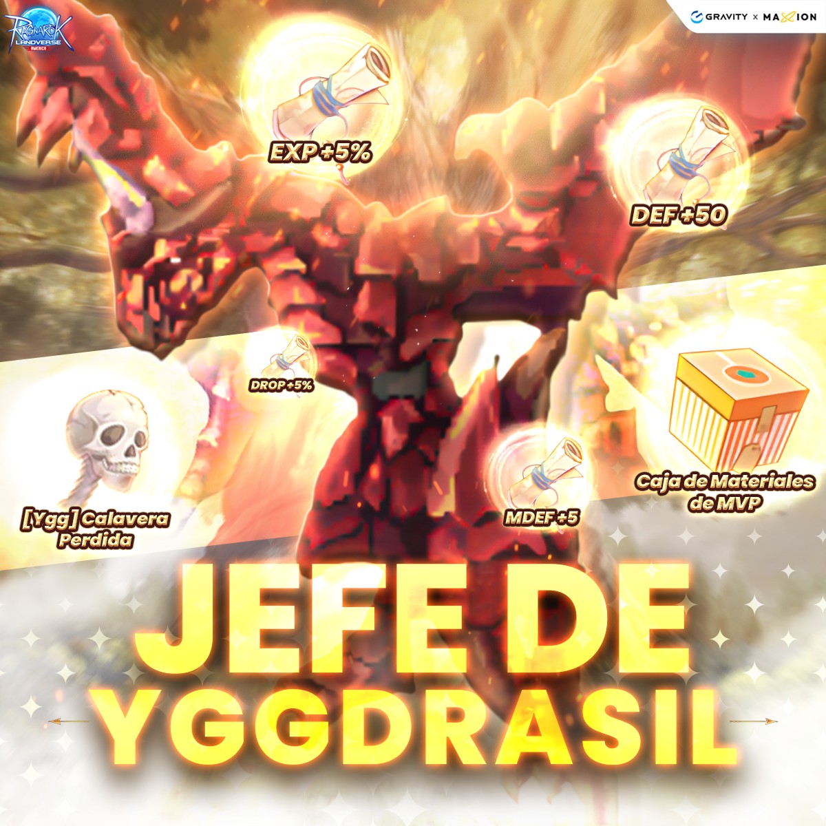 Ragnarok - 🔥 Nueva Actualización de Jefe: ¡Yggdrasil Guardian Despierta ...