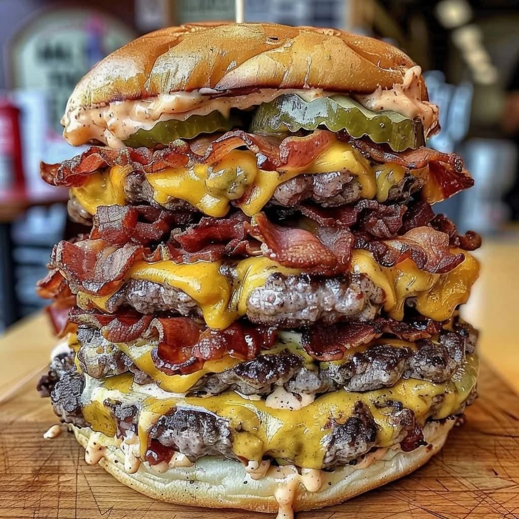 Jamie Oliver Recipes | Ultimate Triple Stack Burger 🍔🔥 | Facebook