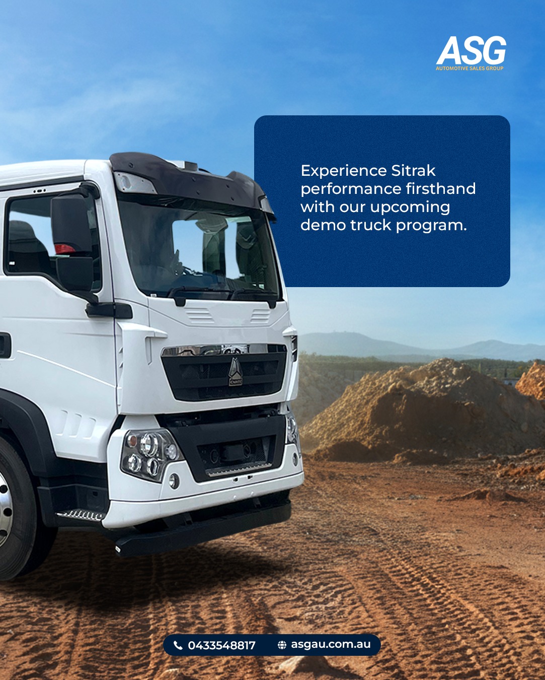 Automotive Sales Group - ASG Sitrak Trucks Melbourne
