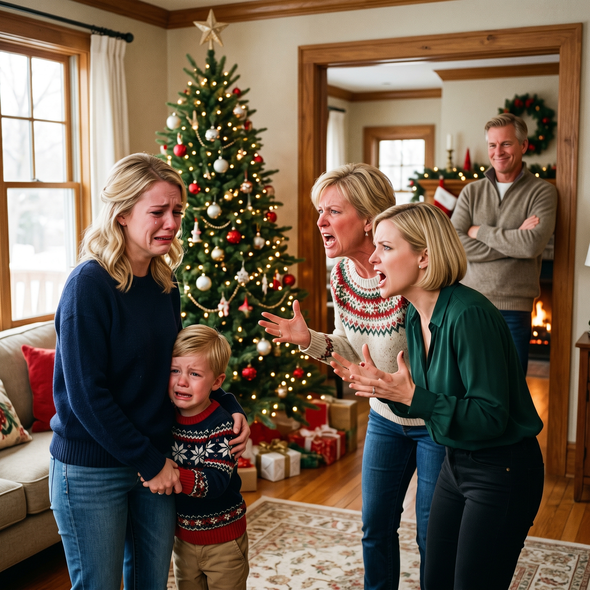 mom Why did my family kick me out on Christmas morning?