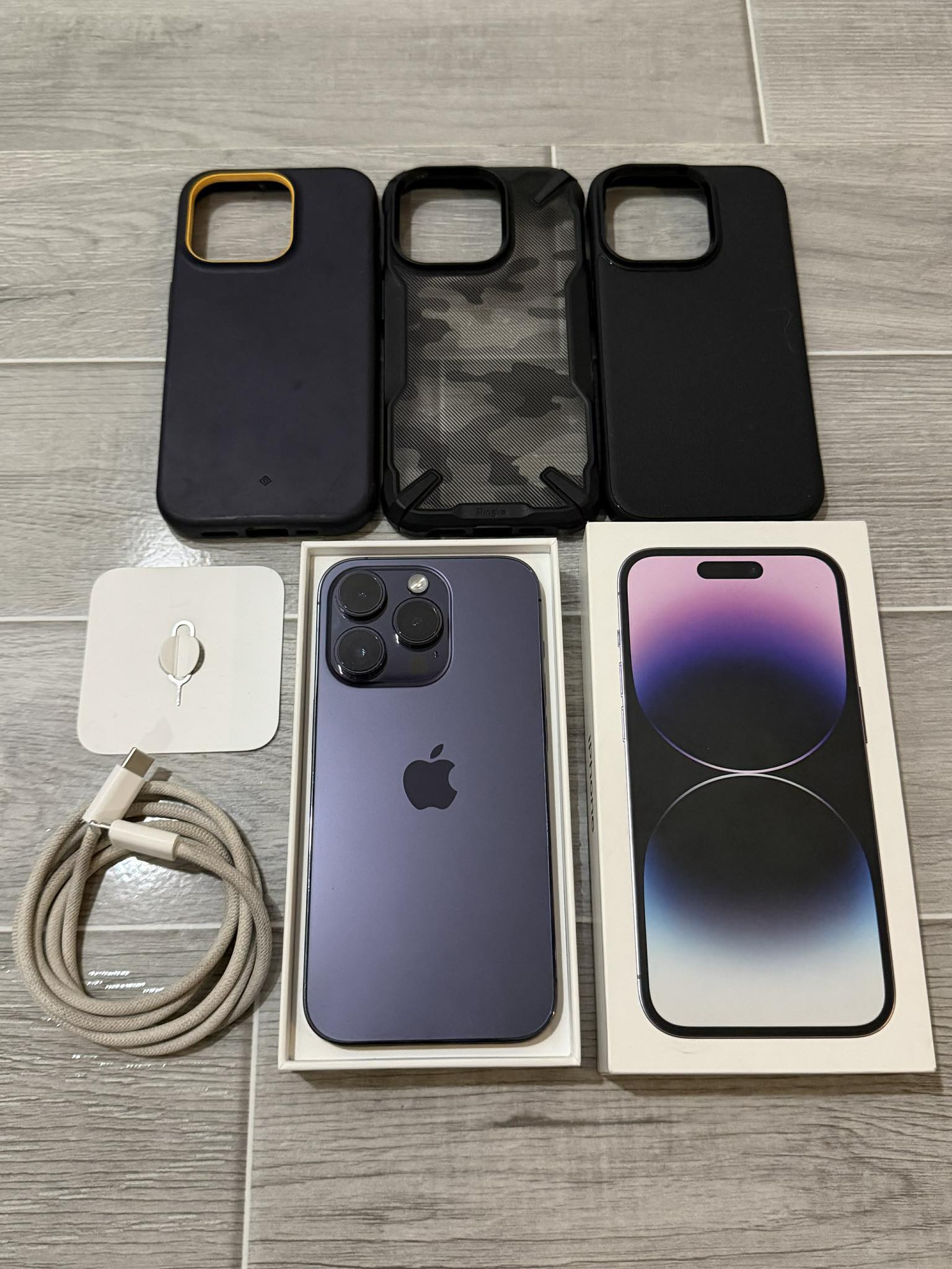 iPhone 14 Pro 128gb Deep Purple ? ₱25,000 - Smartlocked - 75 