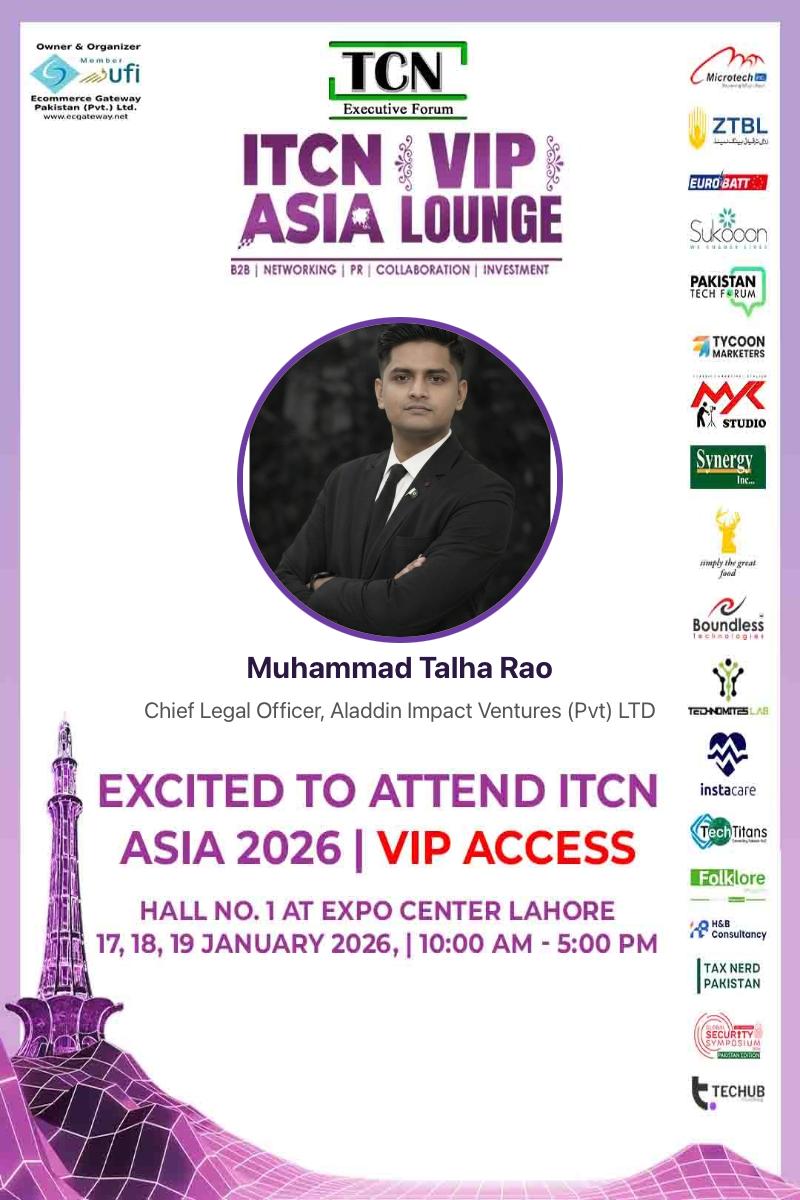 Aladdin - We’re pleased to share that Muhammad Talha Rao, Chief Legal ...