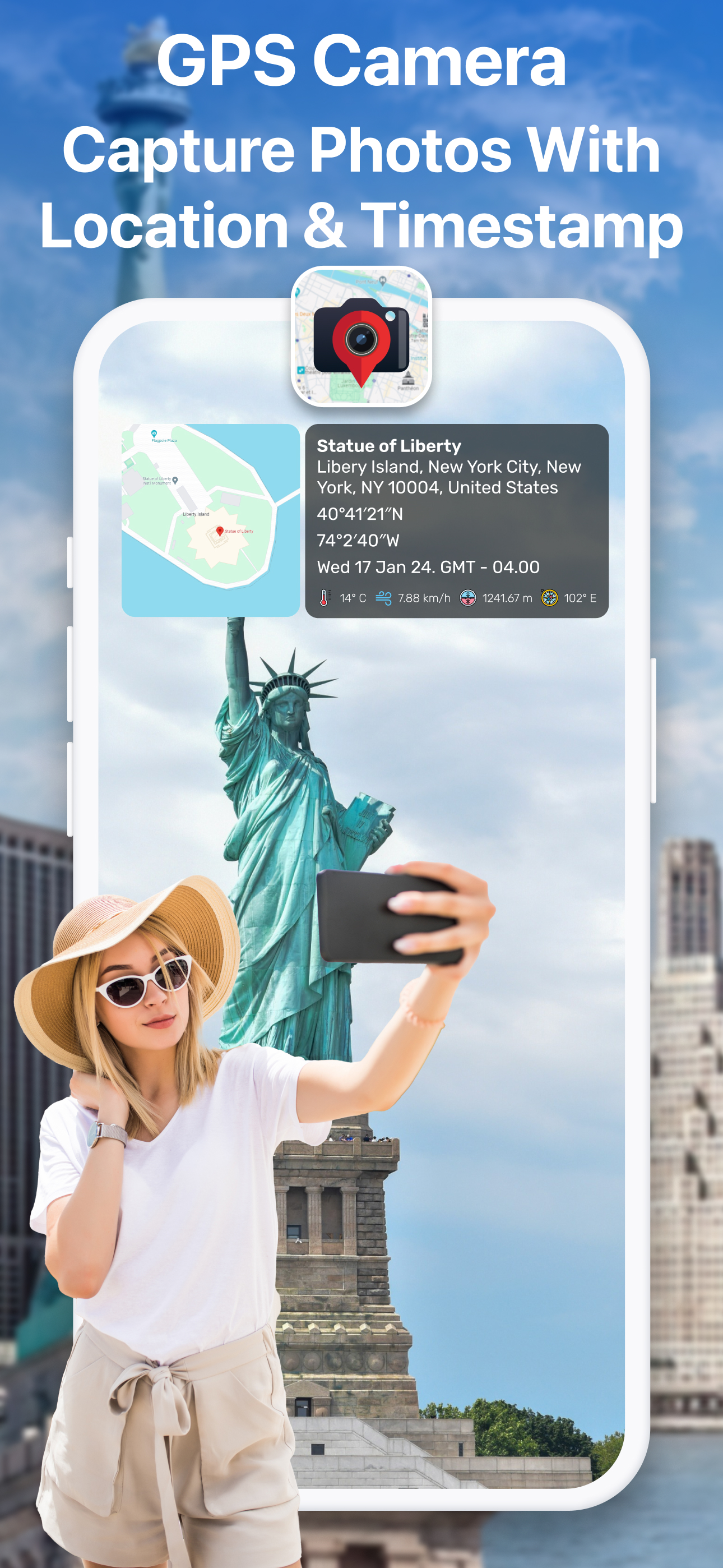 GPS Map Camera & Timestamp