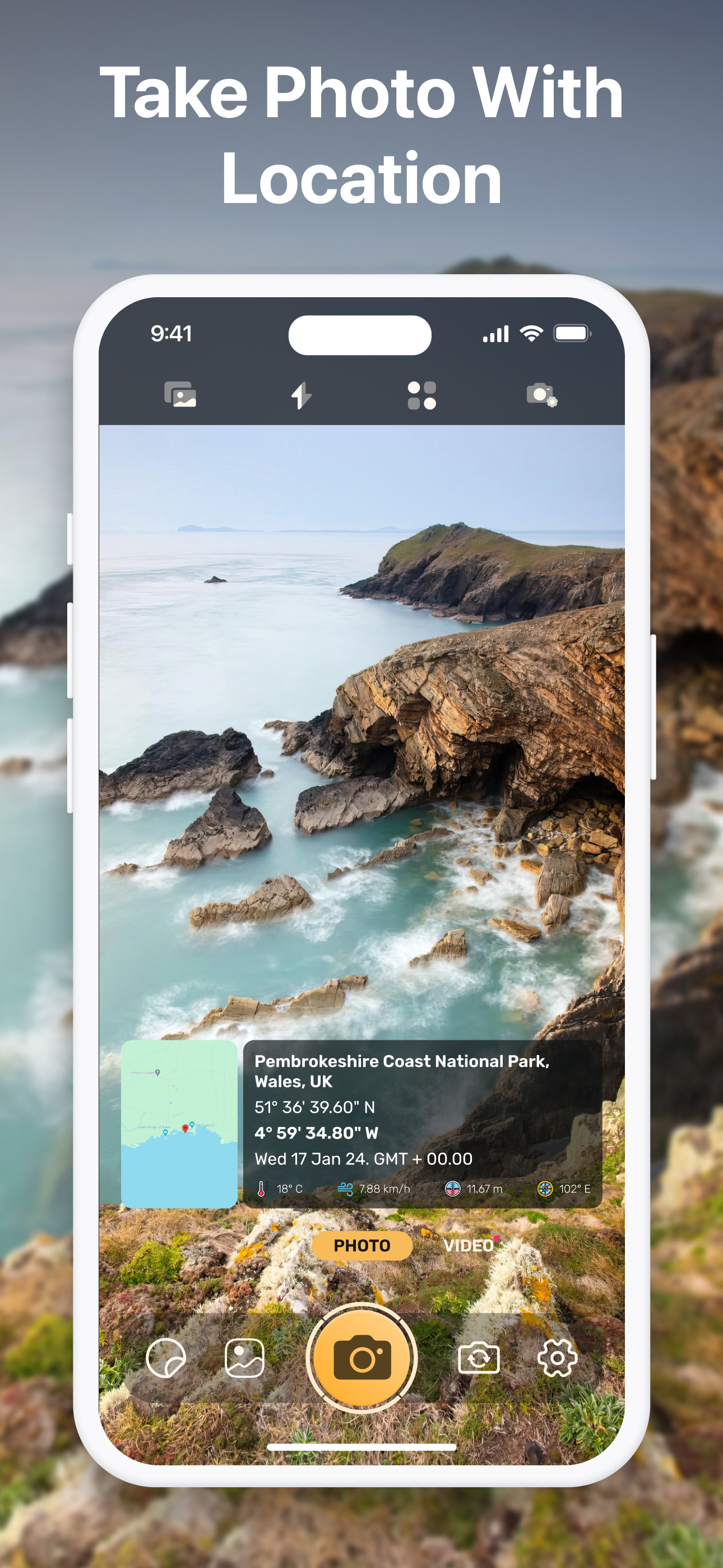 GPS Map Camera & Timestamp