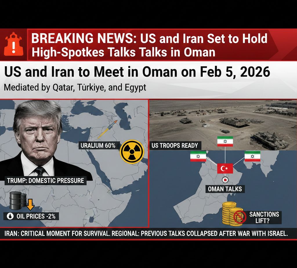 Bright - US and Iran Set to Hold High-Stakes Talks in Oman The United ...