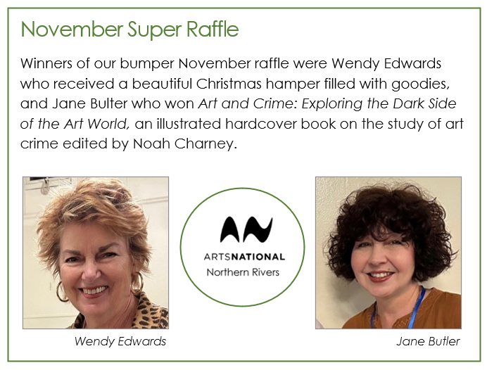 ArtsNational - Raffle winners at our recent ‘The Art of Forgery ...