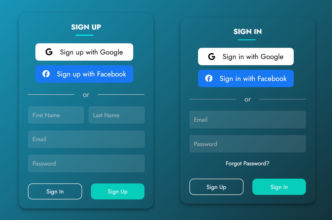 TLB - Modern Animated Sign In & Sign Up Form with HTML, CSS, and ...