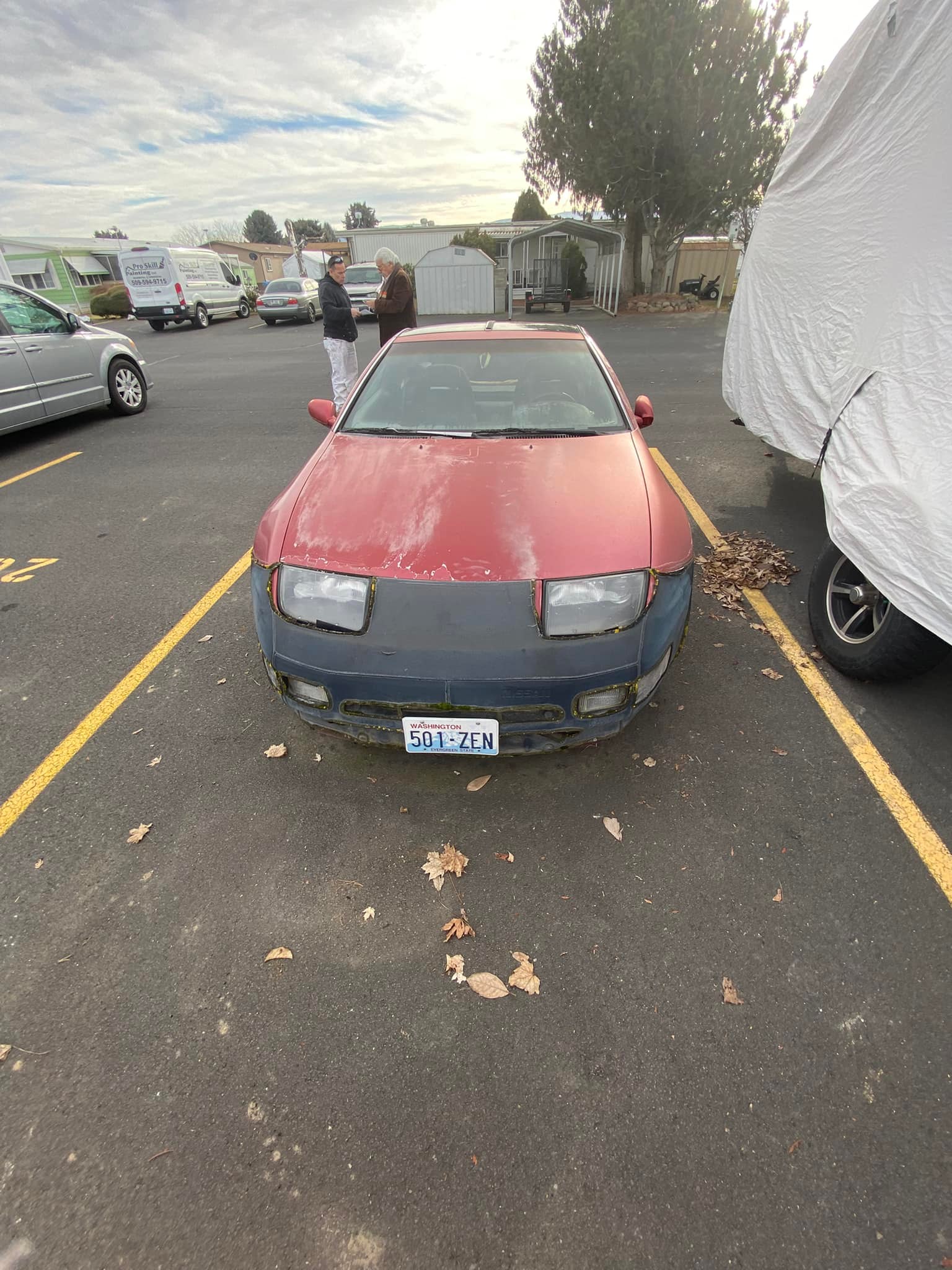 What is the estimated value of a 1990 Nissan 300zx automatic with