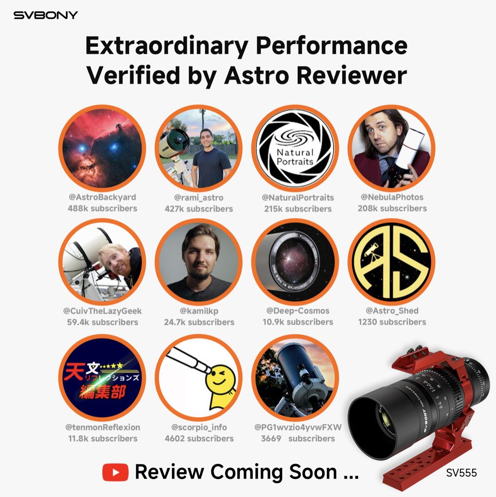 Svbony - 🚀 Exciting News! The First SV555 Reviews Are...