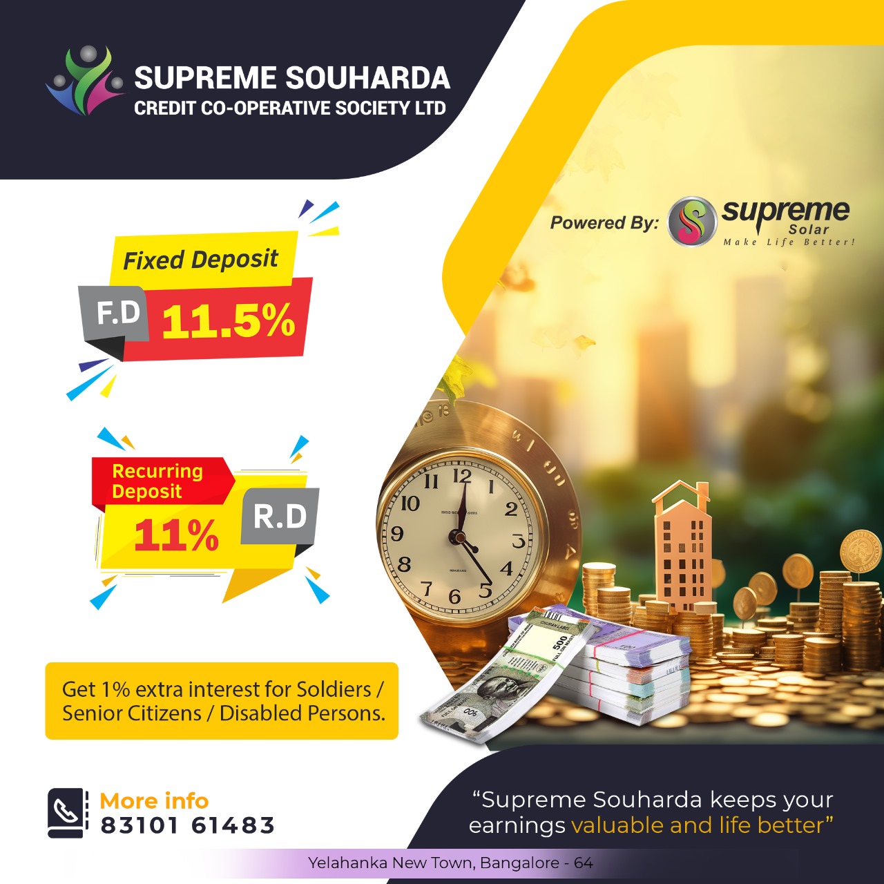 Supreme Souharda Credit Co-Operative Society Ltd | Bangalore