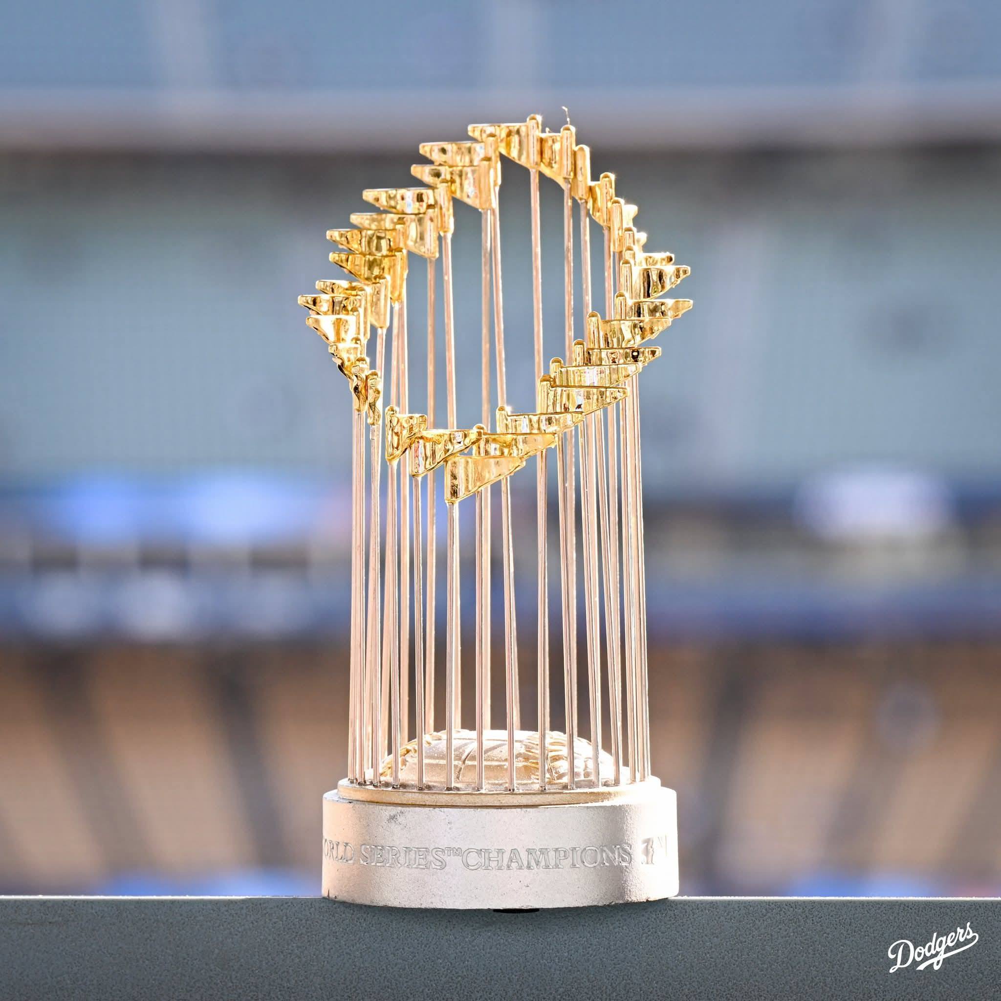 2025 Replica World Series championship trophy