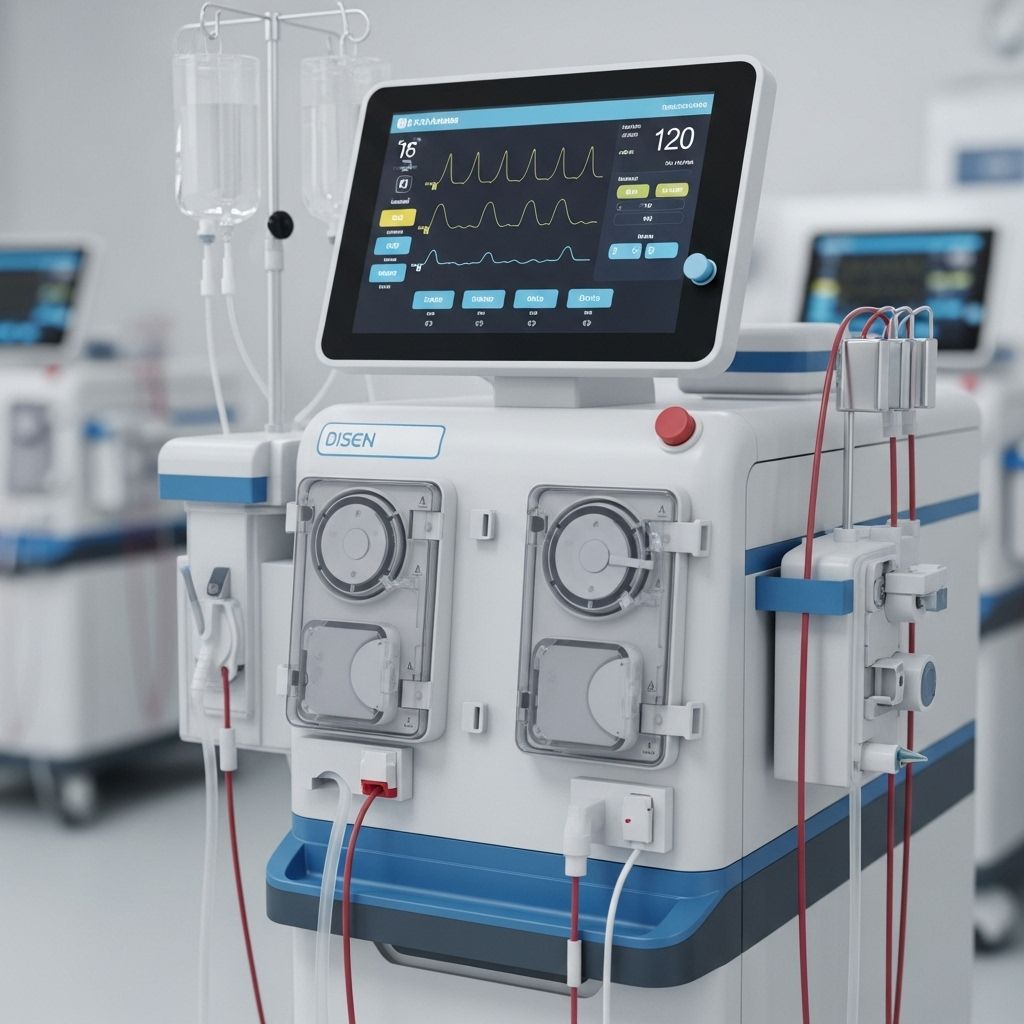What does high arterial pressure mean during dialysis?