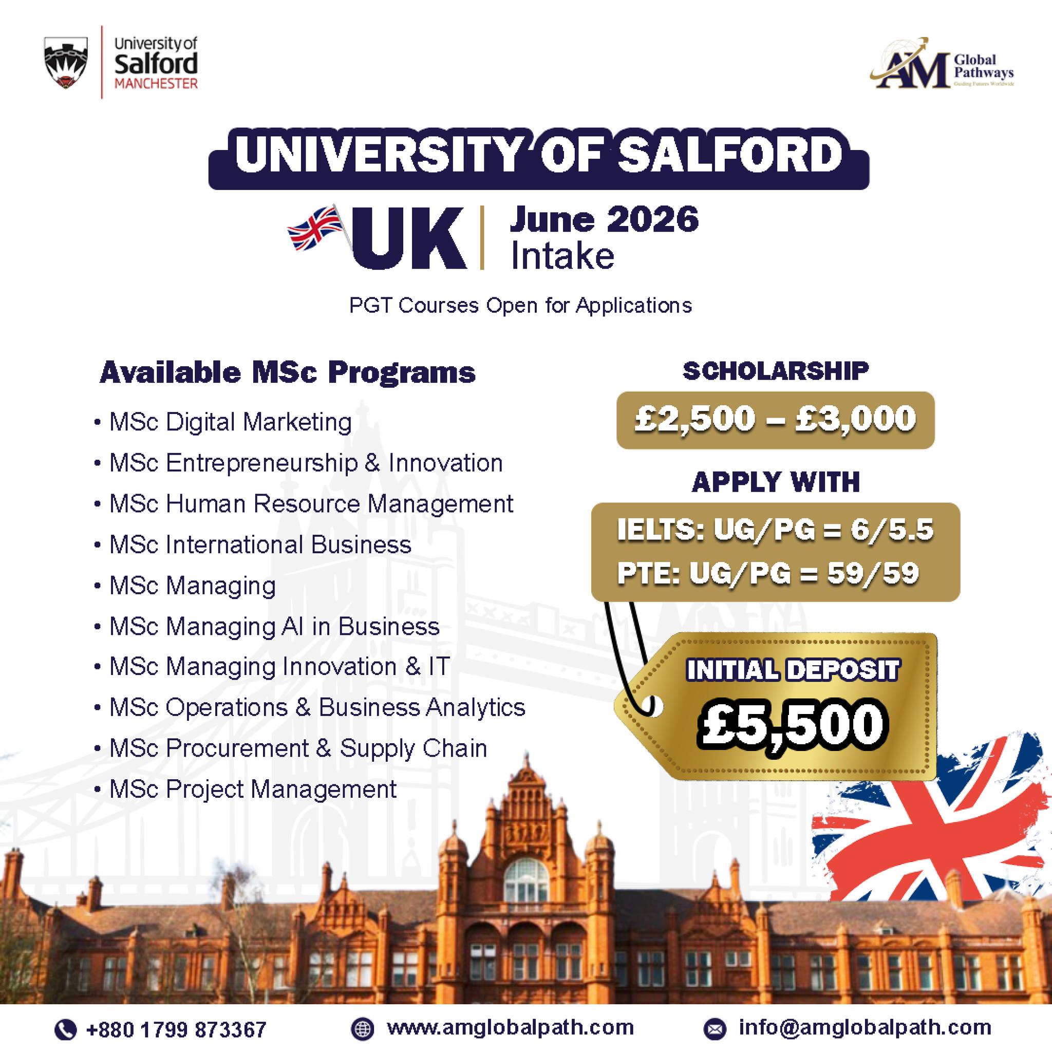 🇬🇧🎓 Study at the University of... - AM Global Pathways | Facebook