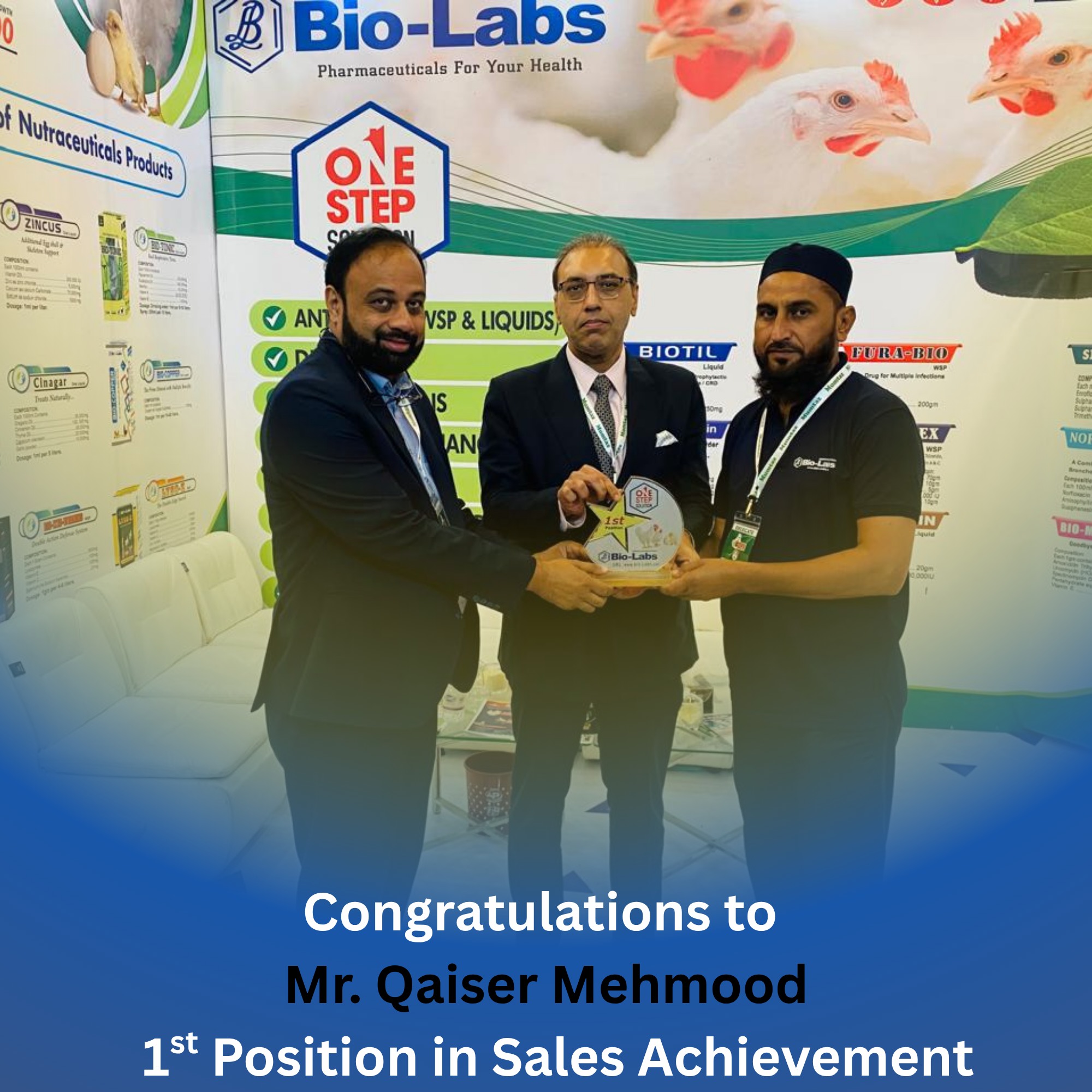 Bio - 🥇 Bio-Labs Honors 1st Position in Sales Achievement Heartiest ...