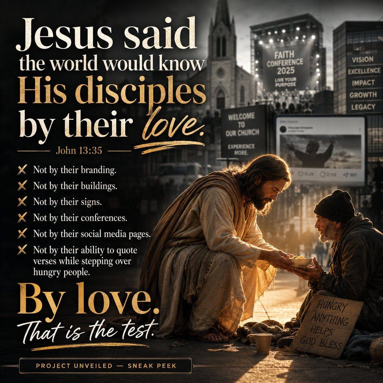If people have to survive your Christianity to find Christ, who are you ...
