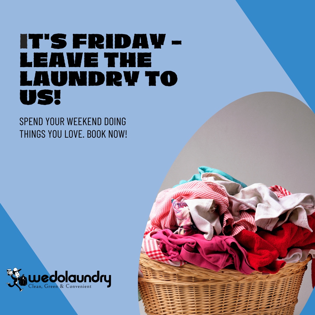 🌟 TGIF! Leave Your Laundry to Us... - Wedolaundry del caribe