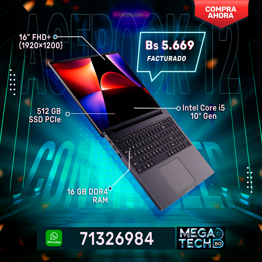 MegaTech BO - ⚡ Potencia que te acompaña siempre La... | Facebook