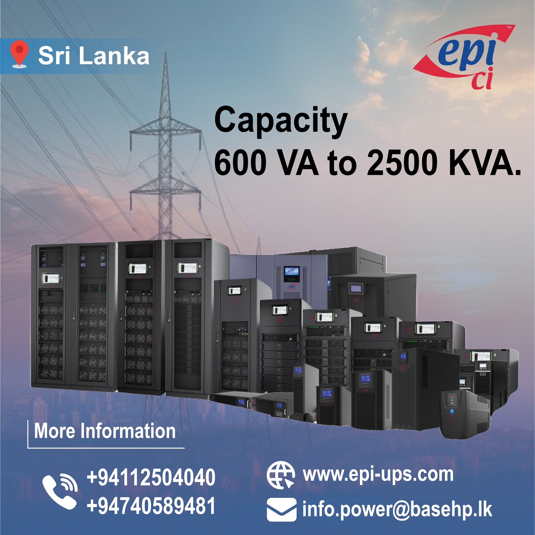 EPI Basehp Power, Sri Lanka | Colombo