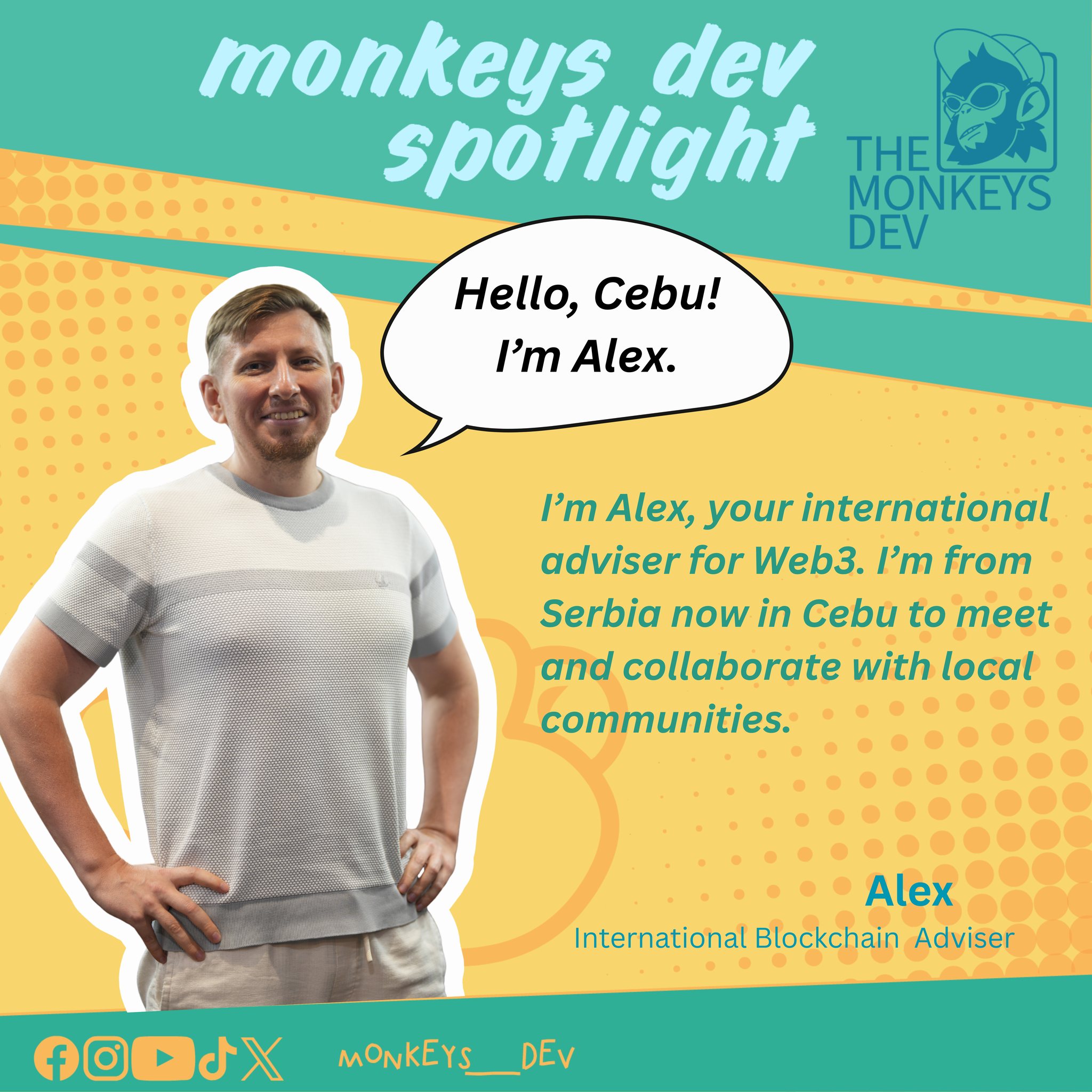 MonkeysDev - Meet Alex from Serbia—now in Cebu and excited to connect ...