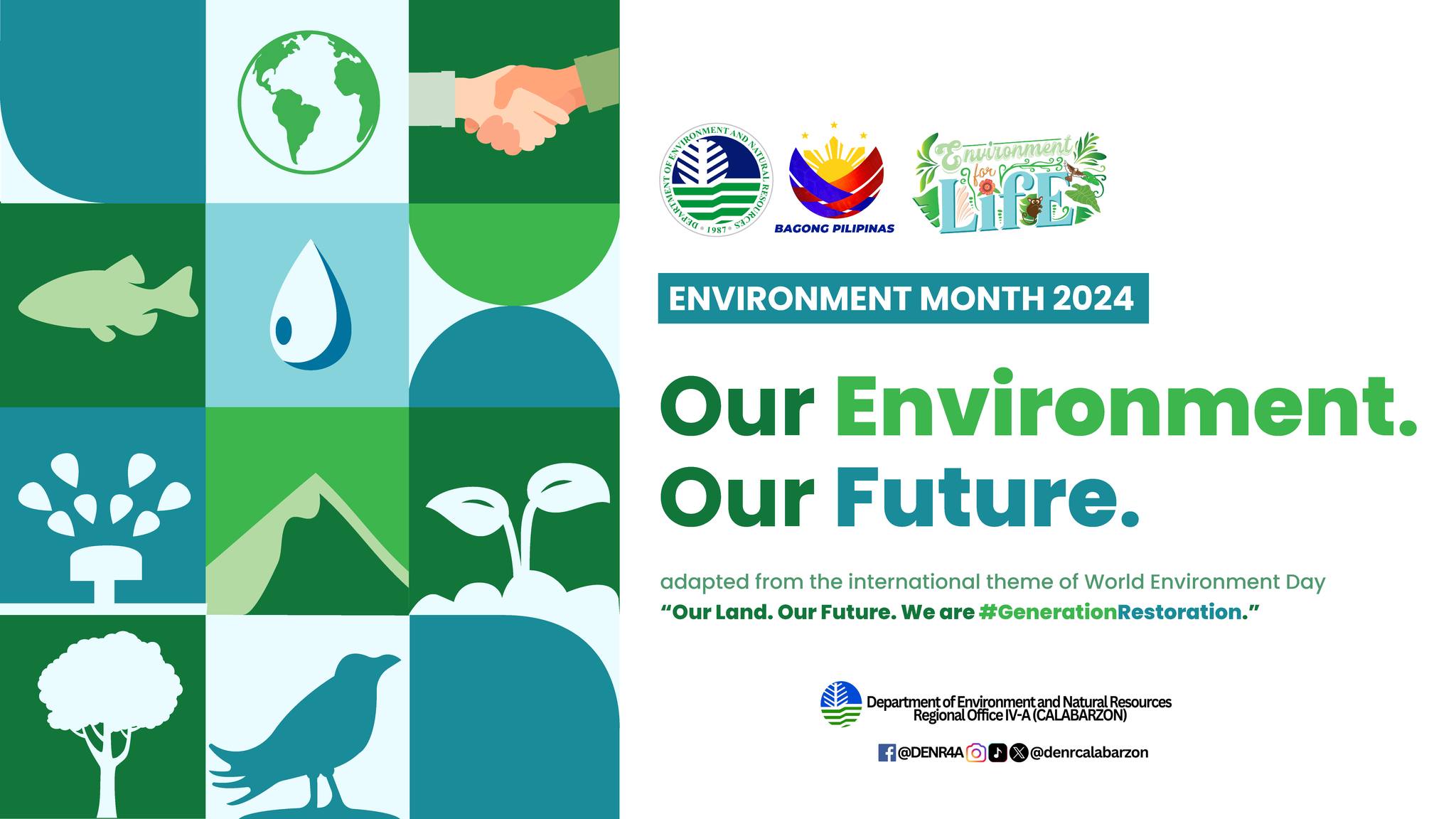 Happy Environment Month 2024! 🌎🌳... - DENR 4A Calabarzon