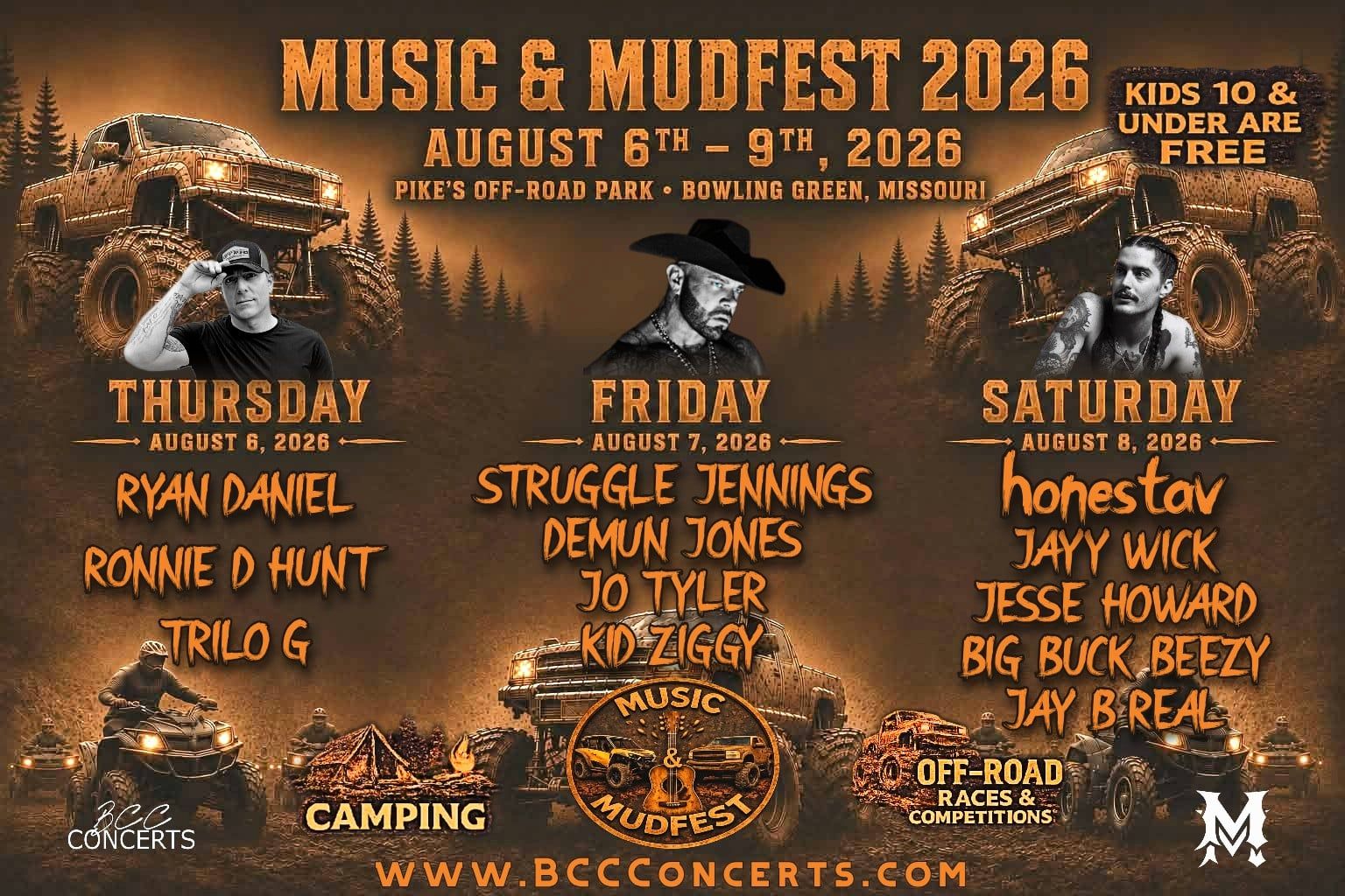 Big Muddy Monster Festival in Murphysboro, Illinois