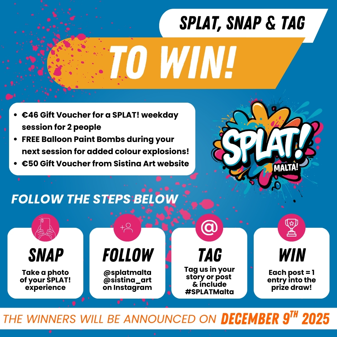 SPLAT Malta - Paint Splatting Experience | Attard