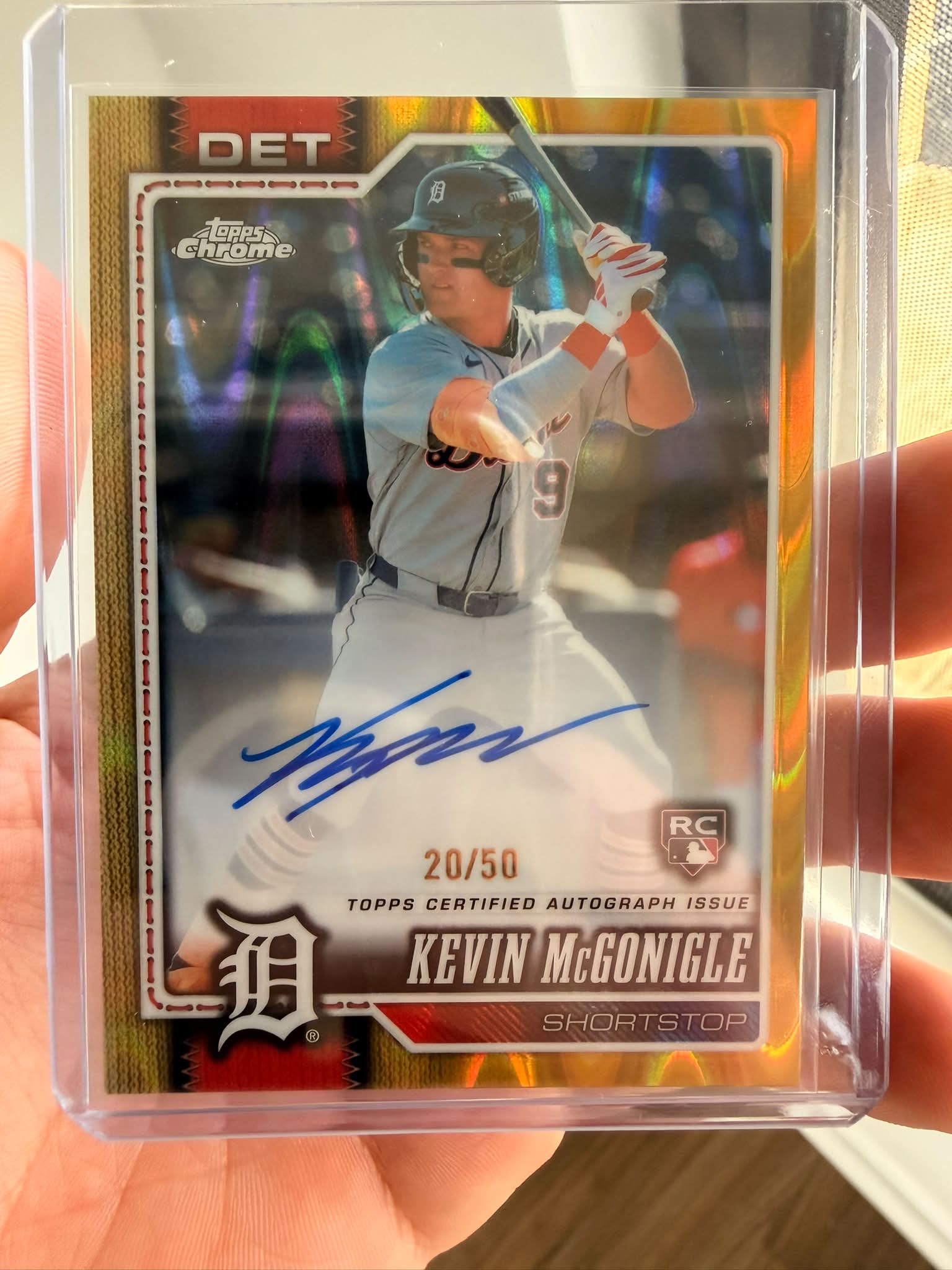 Monster hit out of topps chrome over the weekend!!!