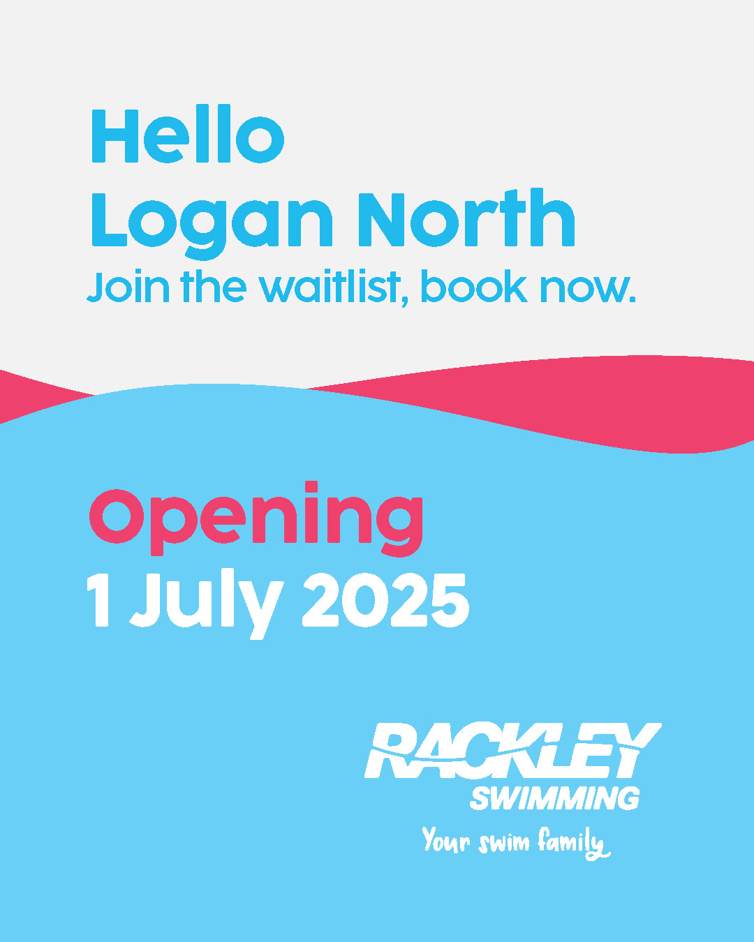 🎉 The countdown is on!... - Rackley Swimming Logan North | Facebook