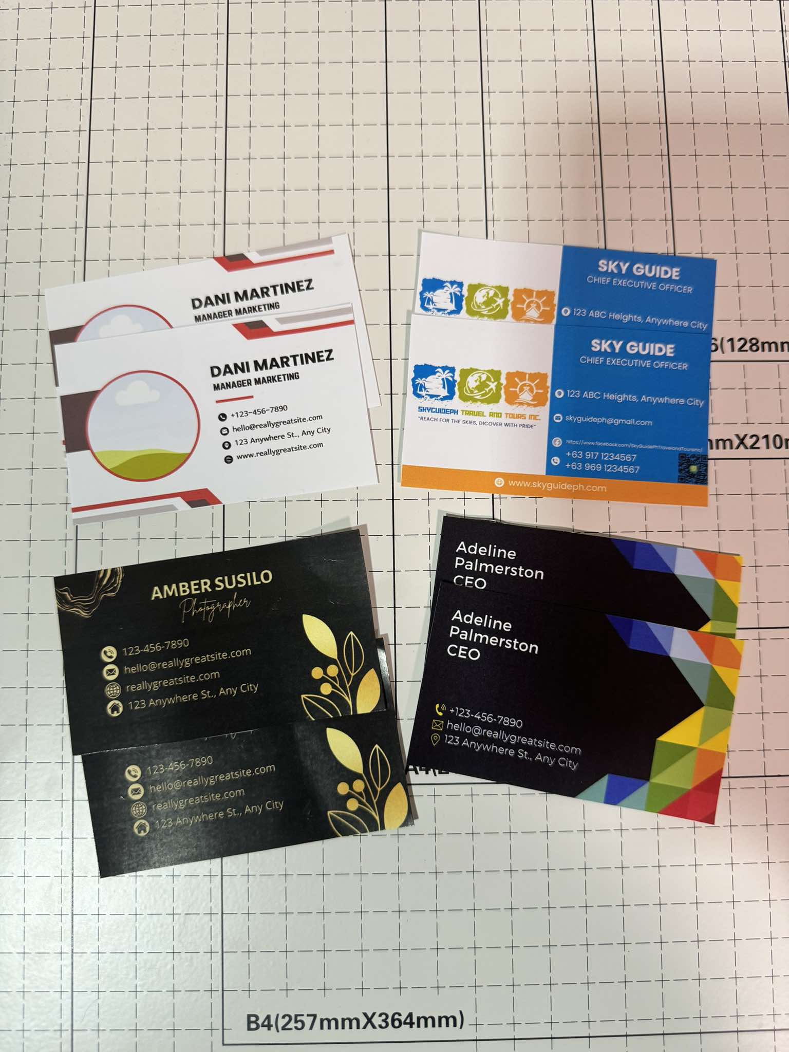 JS: ProjeKt - 📇 Sample Basic Layout of Our Calling Cards!... | Facebook