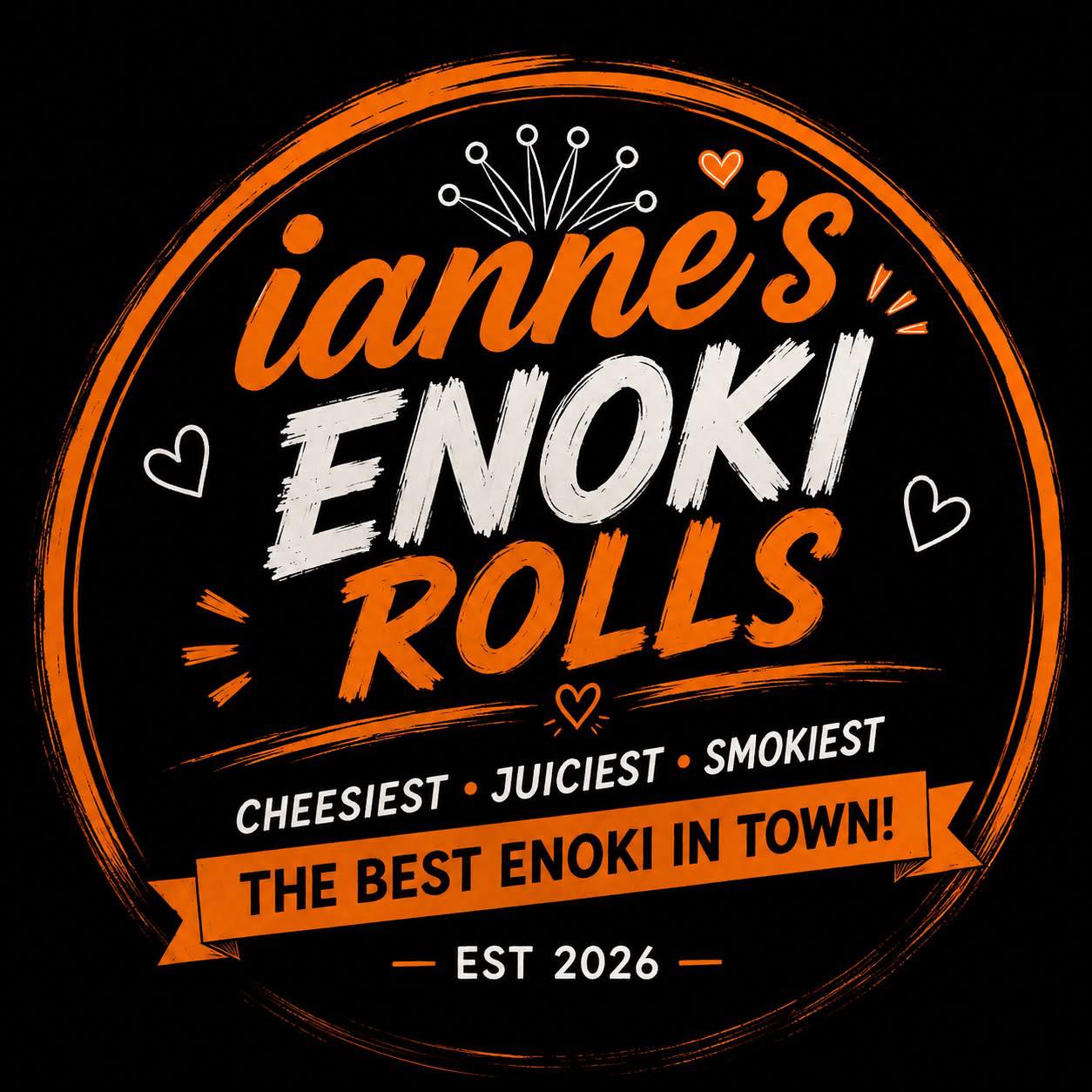 WE ARE OPEN 🎉🫶🏼 WALK IN•DINE IN•DELIVERY | Ianne’s Enoki Rolls