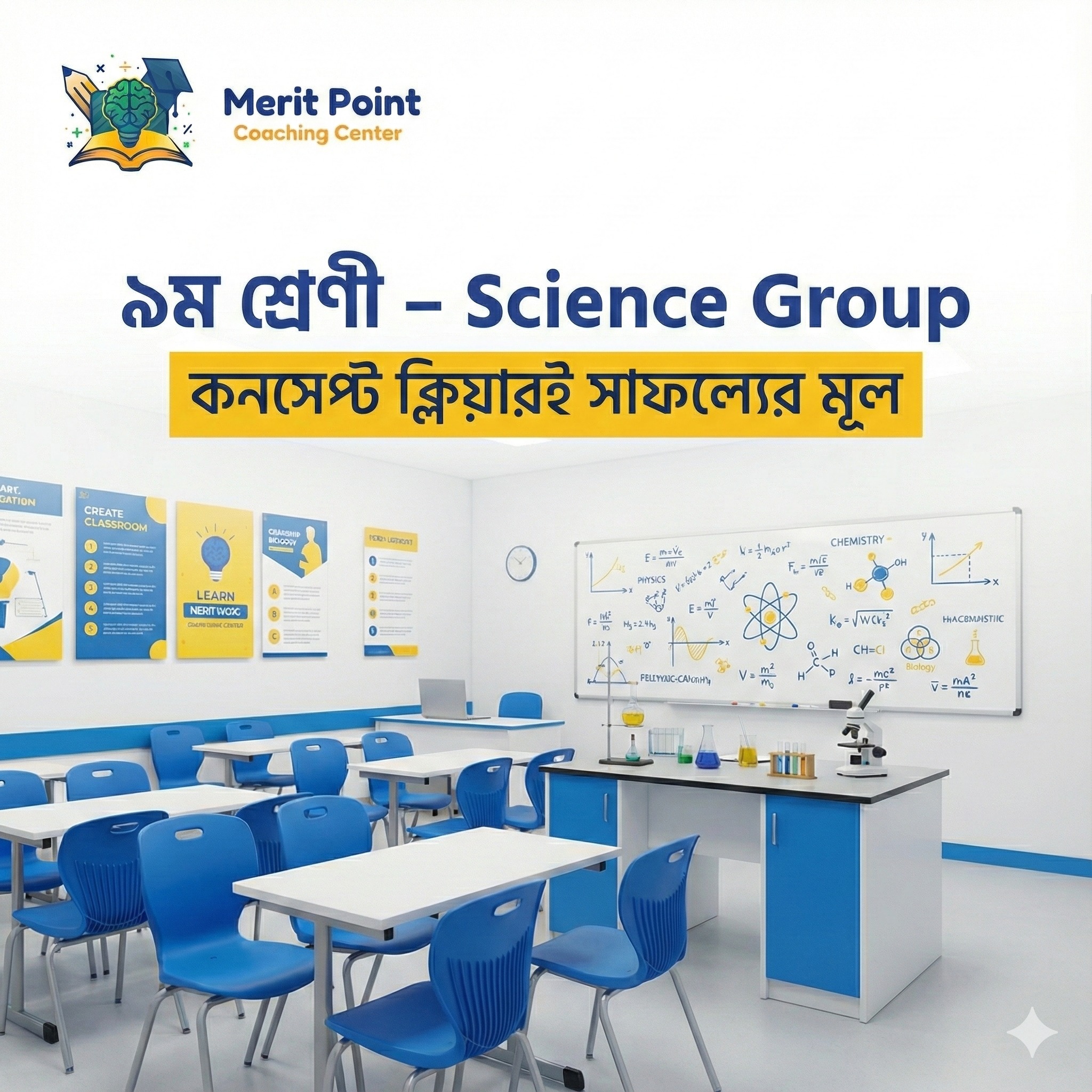 Merit - ৯ম শ্রেণী – Science Group কনসেপ্ট ক্লিয়ার হলেই রেজাল্ট নিশ্চিত ...